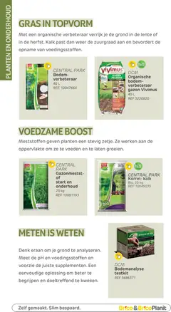 Brico Plan-it Tuincatalogus - Voorbeeld van een folder van Brico Plan-it, geldig van 10/03/2026 | Pagina: 165 | Producten: Boost