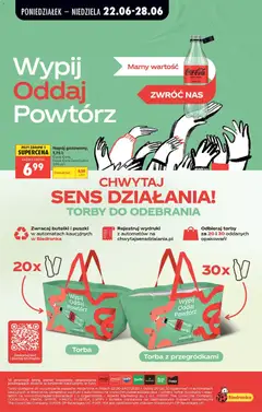 Náhled letáku Biedronka Polsko leták od 22.06.2026 | Strana: 79 | Produkty: Fanta, Coca cola, Fuze Tea, Sprite