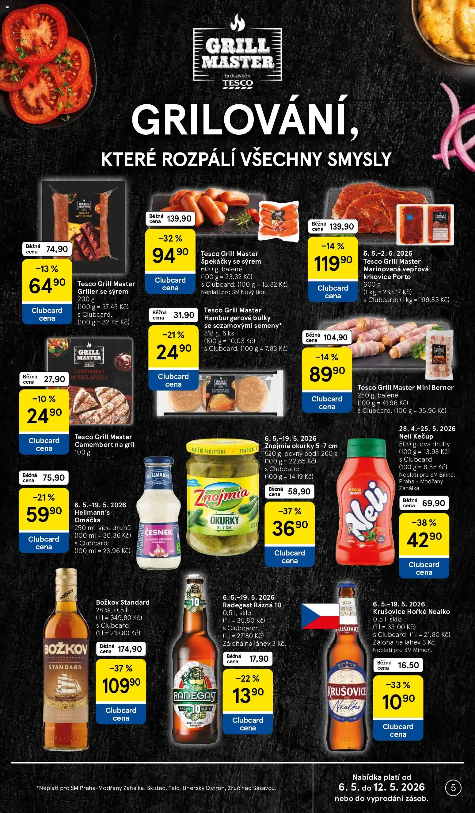 Tesco leták - Supermarket od 06.05.2026 | Strana: 5