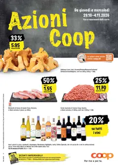 Coop aktionen IT ab 29.10.2026 gültig