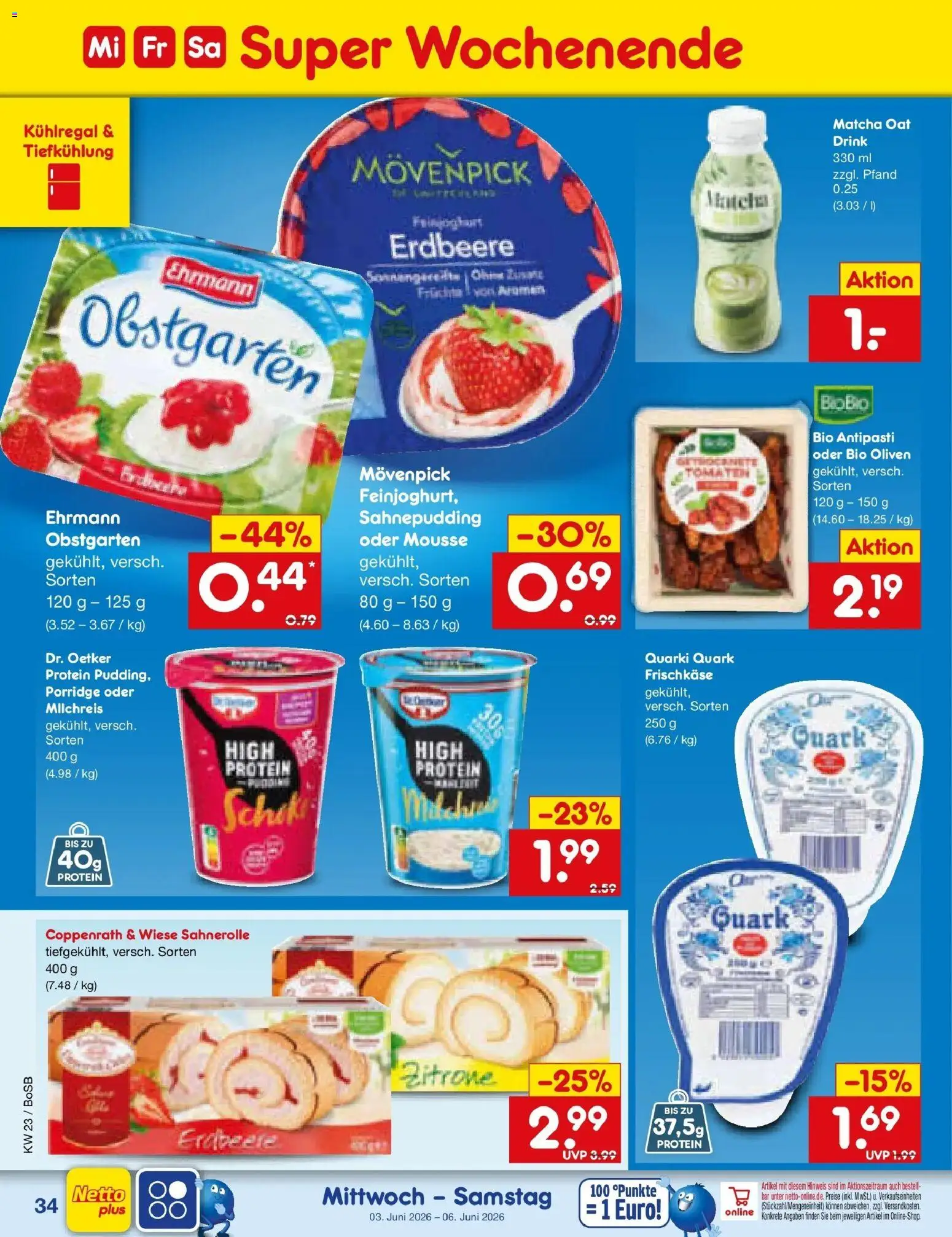 Netto Marken-Discount Prospekt Stadtlohn – gültig ab 01.06.2026 | Seite: 48 | Produkte: Quark, Zitrone, Frischkase