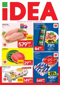 Idea katalog - pregled Idea kataloga - važi od 23.07.2026