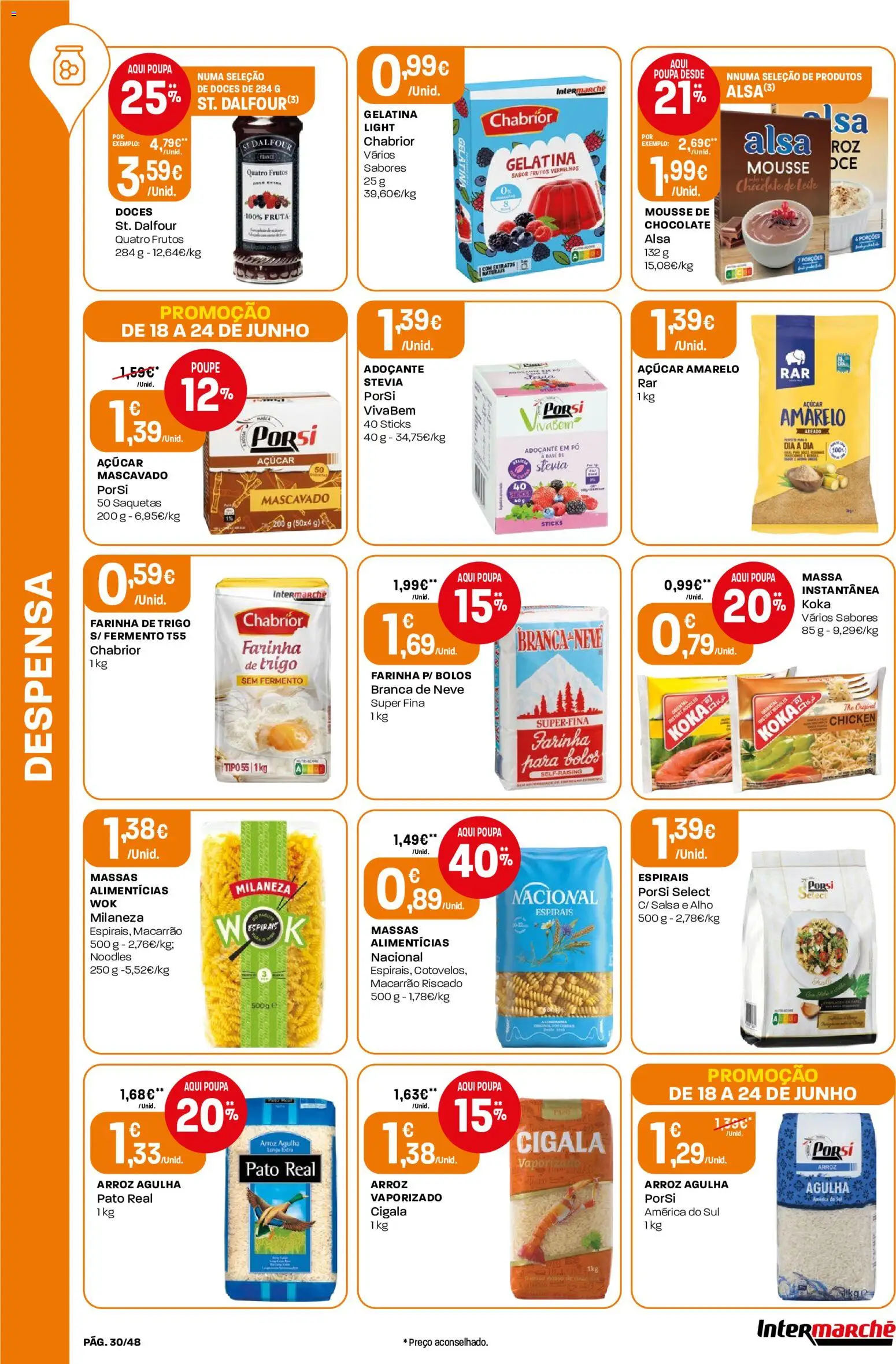 Intermarché folheto │ válido de 18.06.2026 | Página: 30