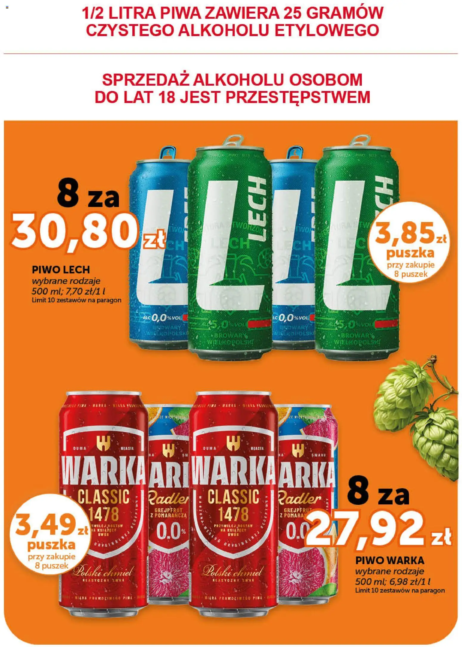 ABC gazetka - Market od 07.05.2026 | Strona: 14 | Produkty: Mak, Warka, Piwo, Grejpfrut