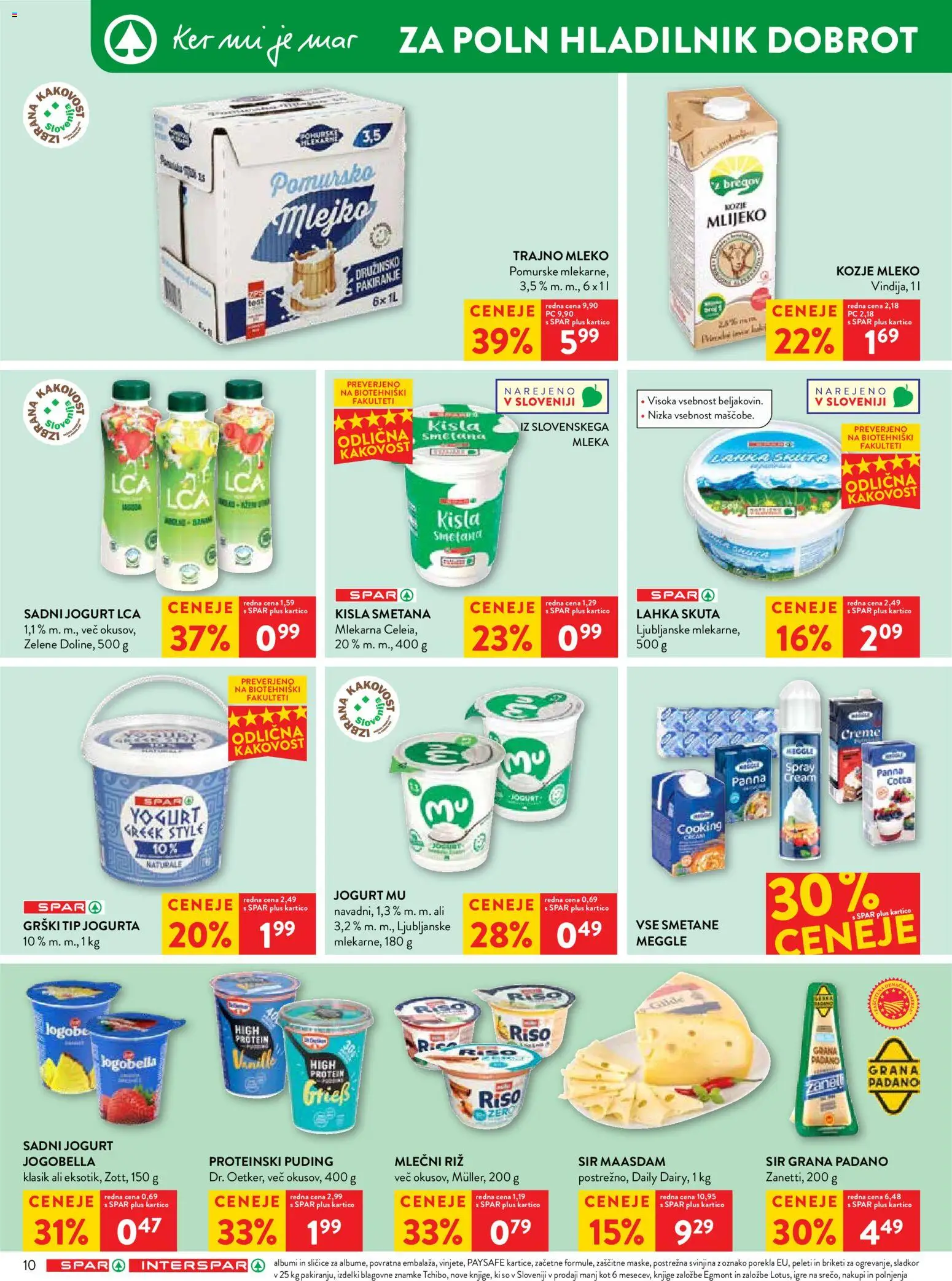 Novi Spar katalog ponudbe – veljaven od 14.10.2026 | Stran: 18