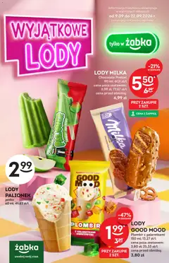 Pogląd oferty "Żabka gazetka - Katalog lodowy" - ważna od 09.09.2026