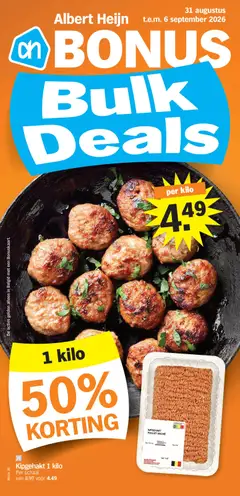 Albert Heijn Folder week / de la semaine 36 - Voorbeeld van een folder van Albert Heijn, geldig van 31/08/2026