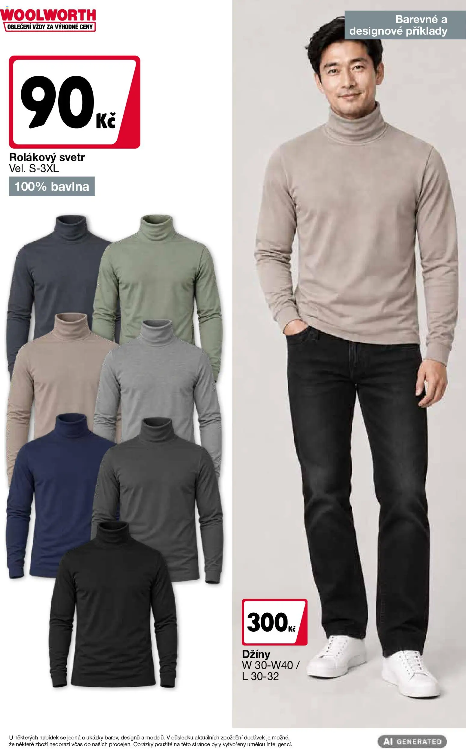 Woolworth leták od 14.10.2026 | Strana: 10 | Produkty: Svetr, Džíny, Oblečení