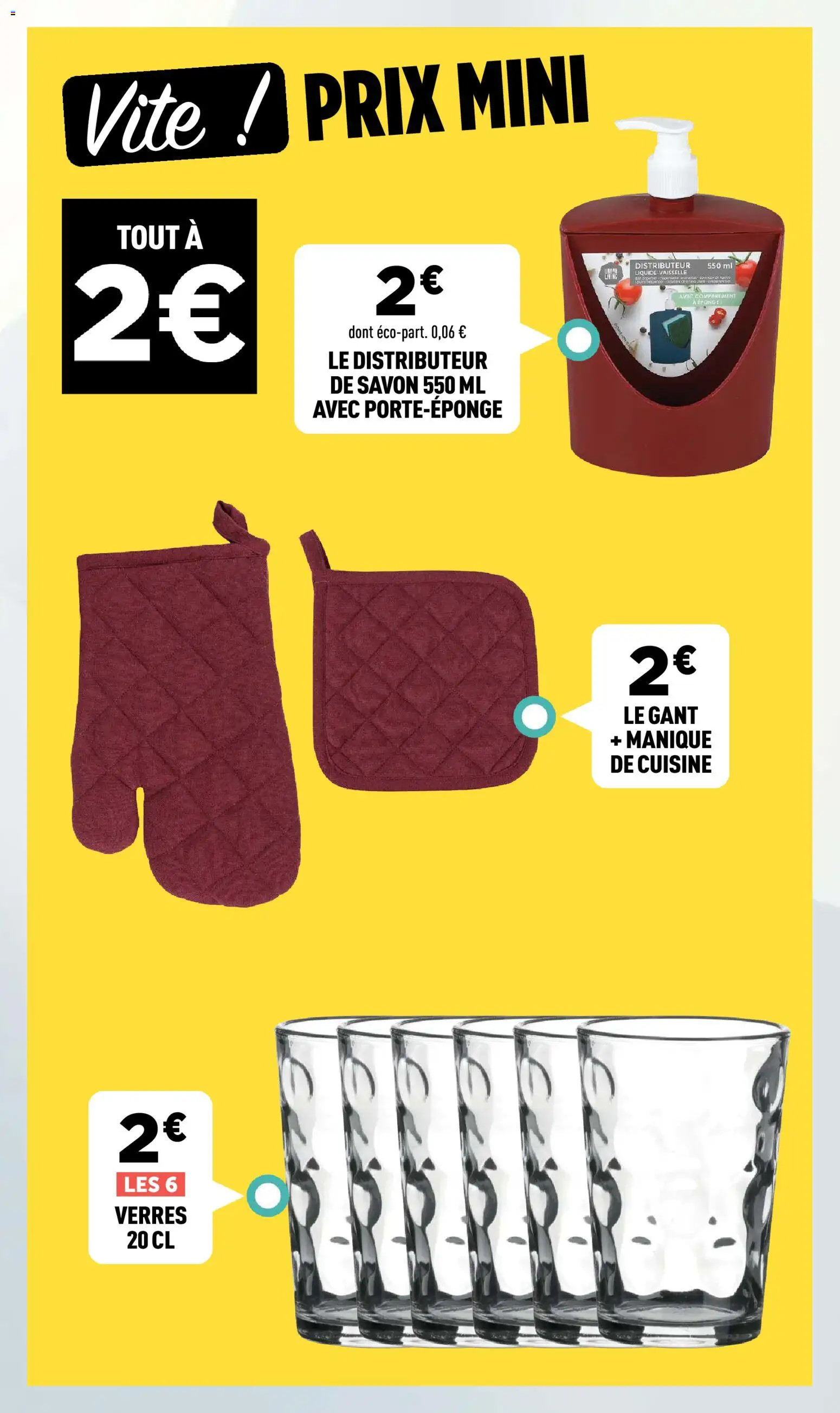 {H1} | Page: 36 | Produits: Savon, Distributeur, Verres