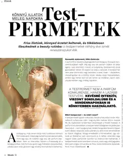 Müller Lifestyle magazin - amely érvényes a következő dátumtól: 01.06.2026 | Oldal: 24 | Termékek: Testpermet, Body, Parfüm, Parfumok