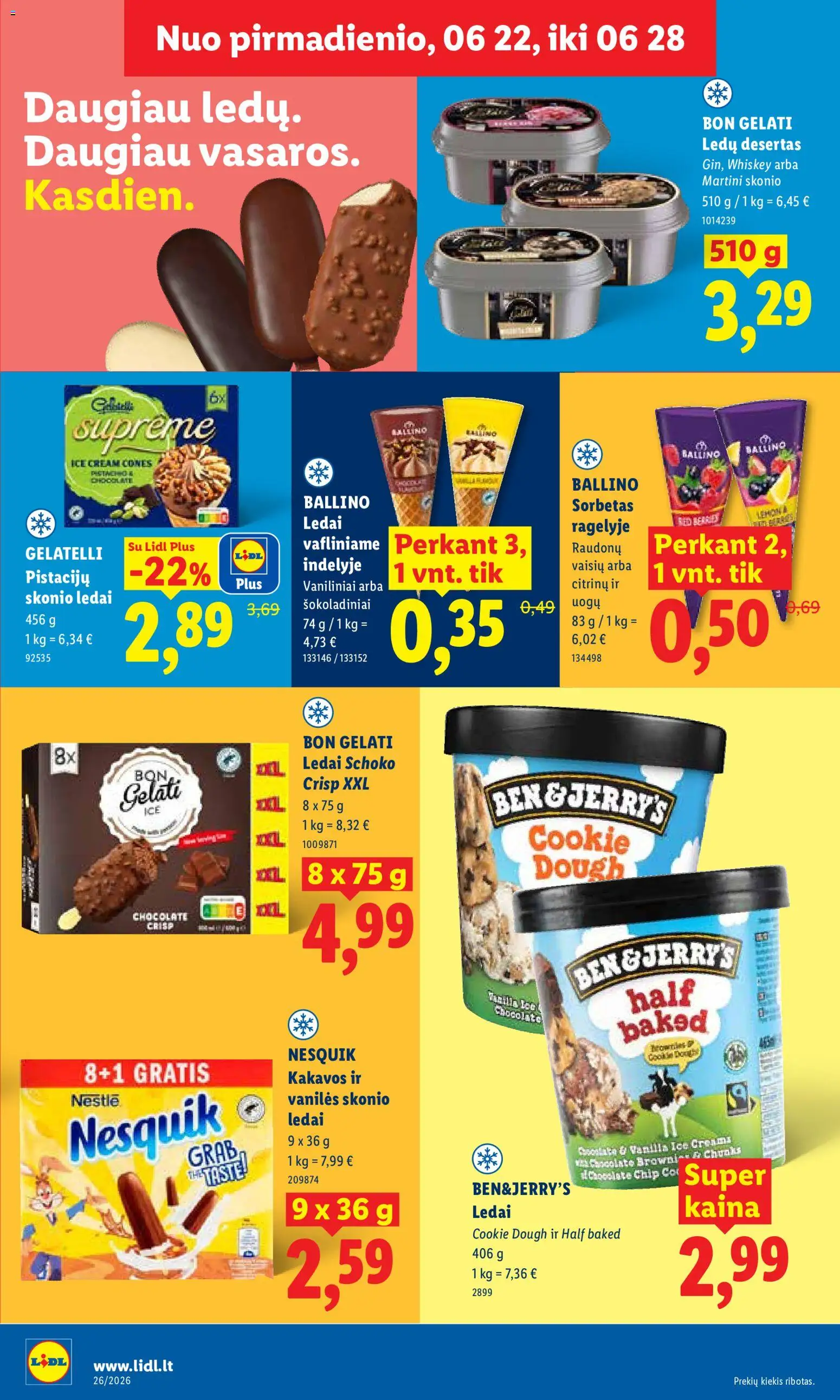 LIDL akcijos nuo 2026.06.22 | Puslapis: 18