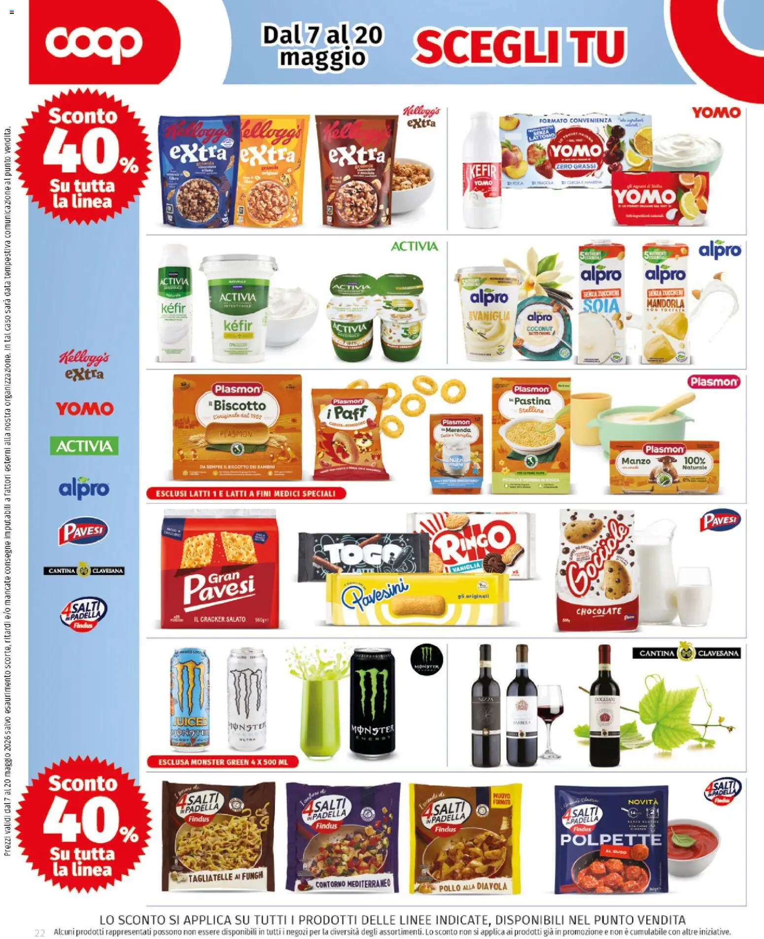 Volantino COOP del 07.05.2026 | Pagina: 4 | Prodotti: Pollo, Manzo, Padella, Sugo