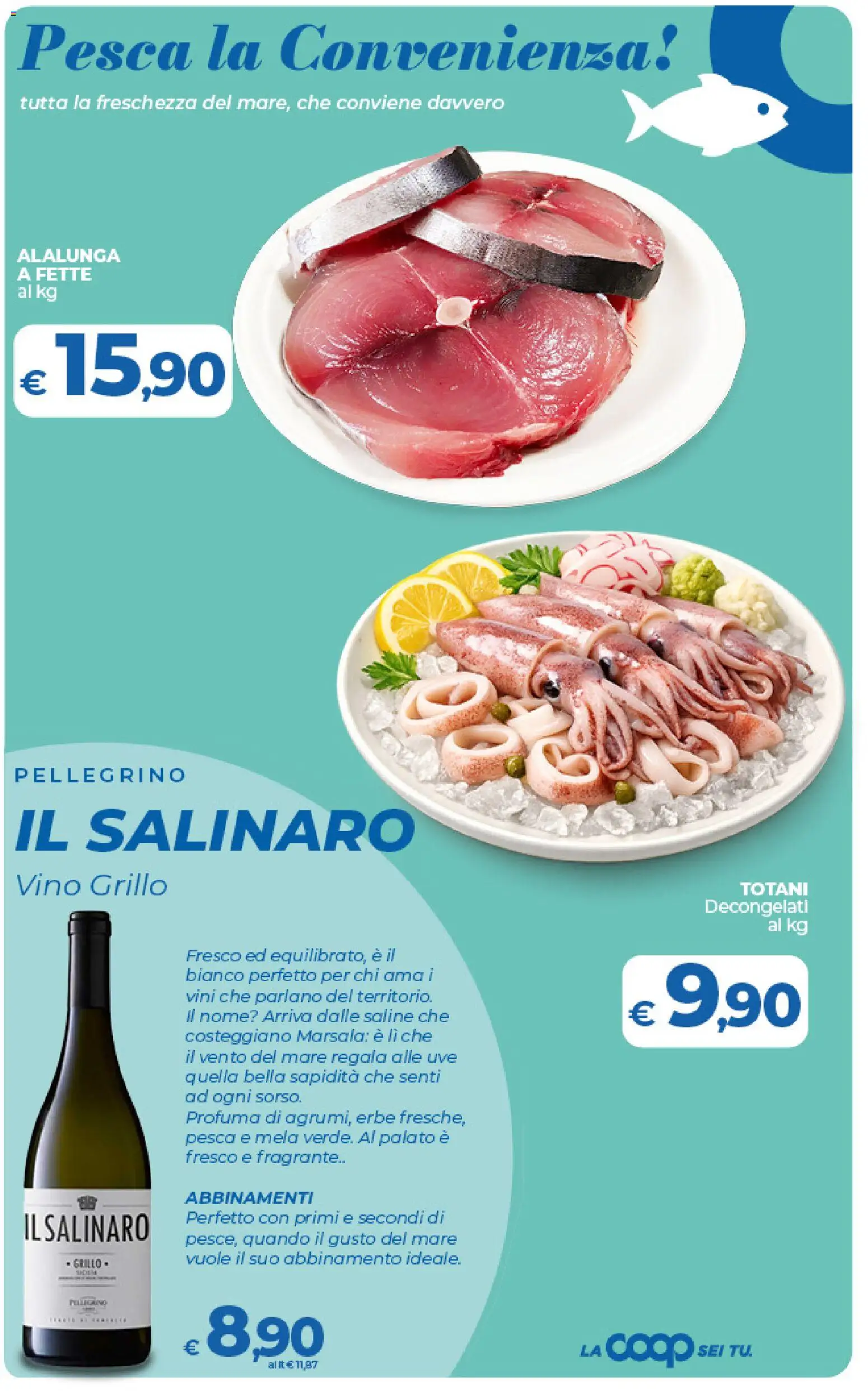 Volantino Ipercoop del 09.06.2026 | Pagina: 24 | Prodotti: Vino, Pesca