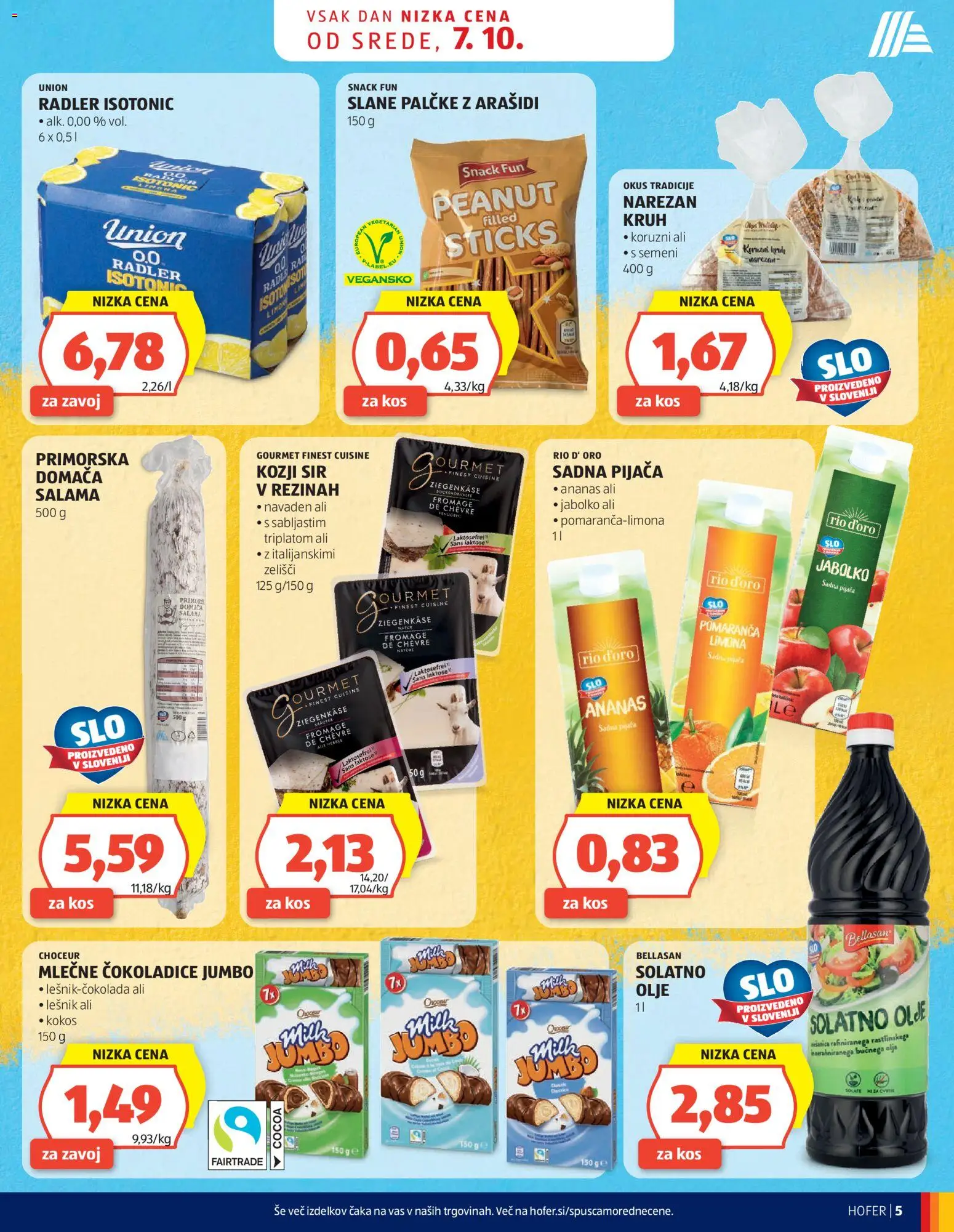 Novi Hofer katalog ponudbe – veljaven od 07.10.2026 | Stran: 5