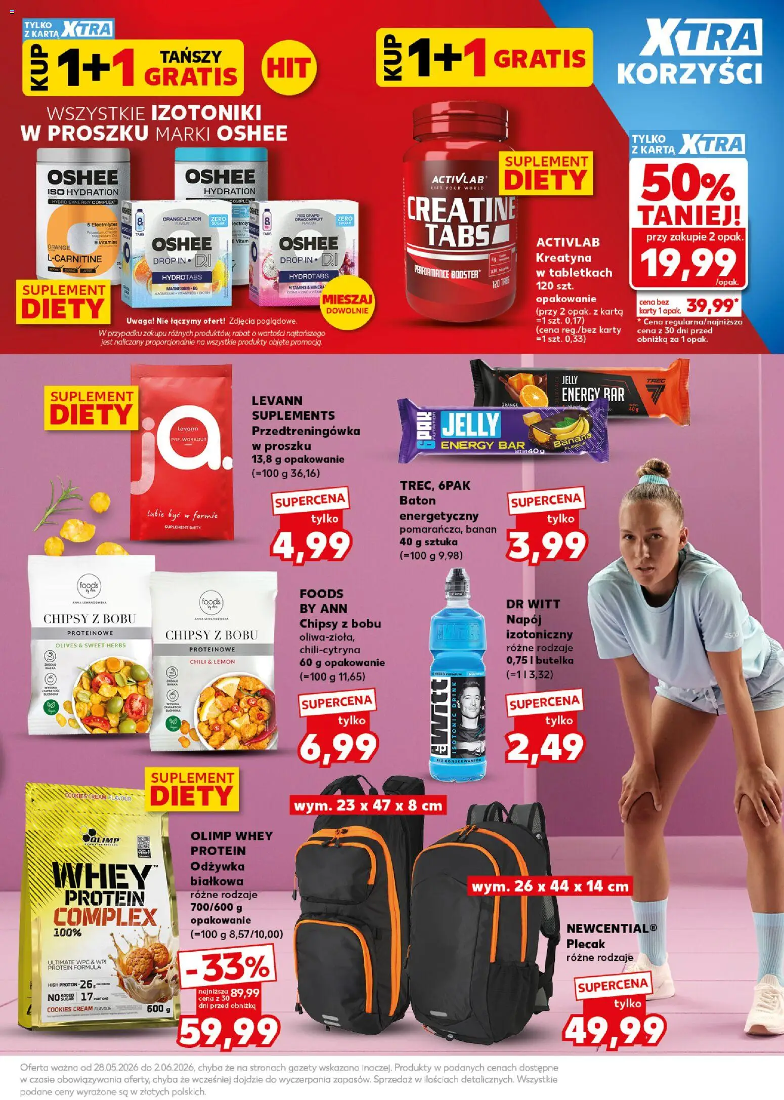 Kaufland Polsko leták - Mocny start od 01.06.2026 | Strana: 27 | Produkty: Cookies, Banán, Chipsy, Karty
