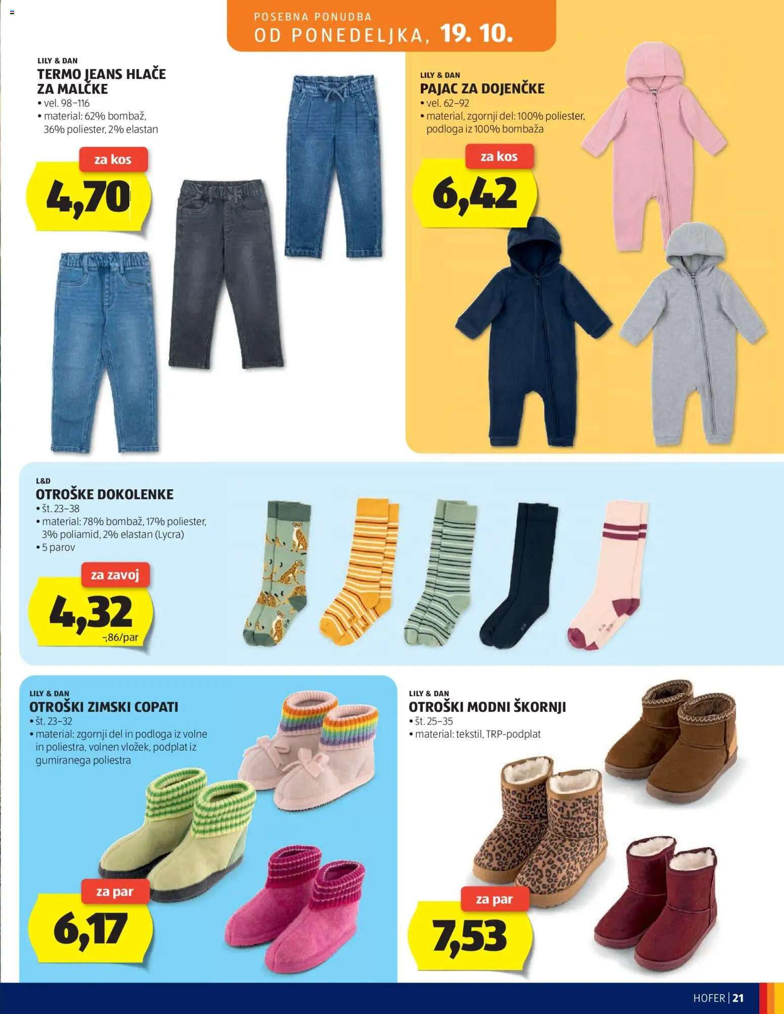 Novi Hofer katalog ponudbe – veljaven od 14.10.2026 | Stran: 21