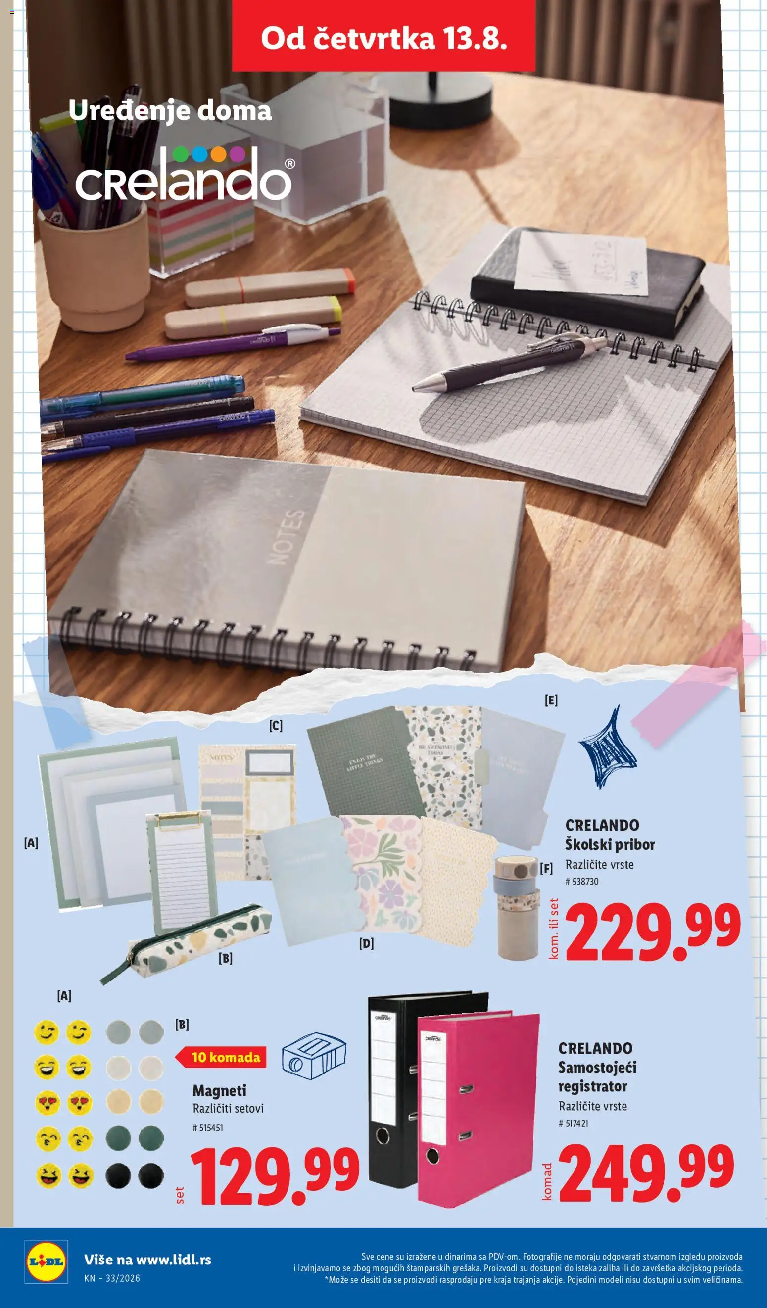Lidl katalog - važi od 13.08.2026 | Strana: 88