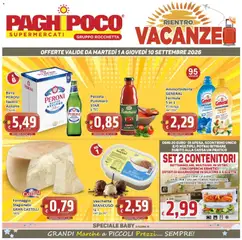 Anteprima del volantino Paghi Poco volantino valido a partire dal 01/09/2026