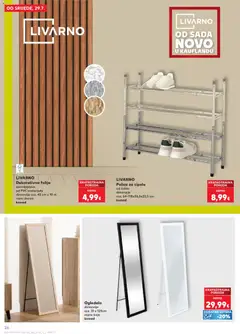 LIVARNO Polica za cipele, od čelika dimenzije cca. 64-118x36,5x22,5 cm komad - Pregled kataloga iz trgovine Kaufland, vrijedi od 29.07.2026 | Stranica: 26