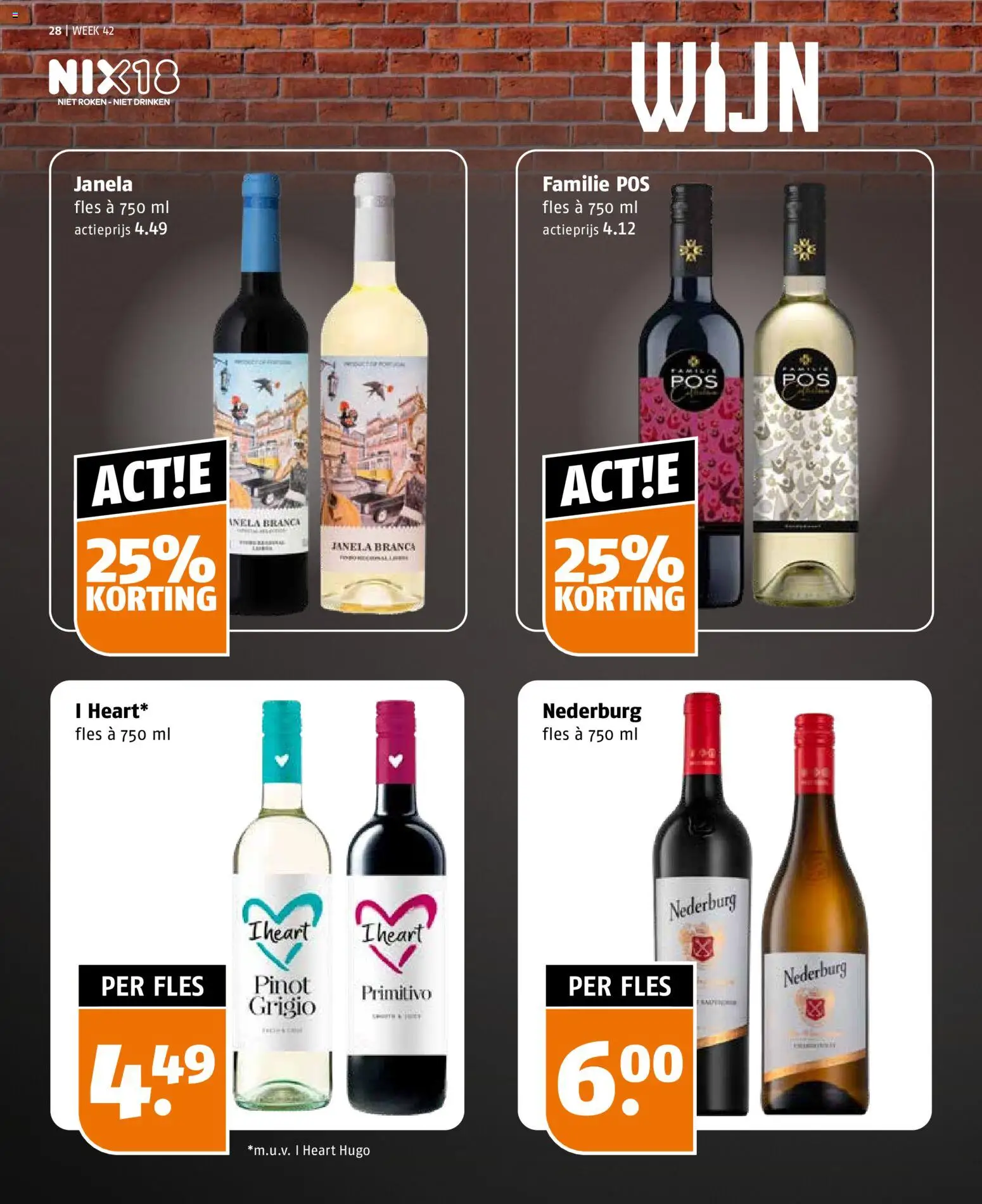 {H1} | Pagina: 28 | Producten: Wijn, Fles