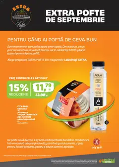 Ofertele LaDoiPași valabile de la 16.09.2026 | Pagină: 4 | Produse: Grill, Aplică, Apa minerala, Savarină