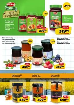 Med livadski GO HEALTHY 900G, Med livadski - pregled Aman kataloga - važi od 20.09.2026 | Strana: 16 | Proizvode: Jagoda, Kuhinja, Šljiva, Med