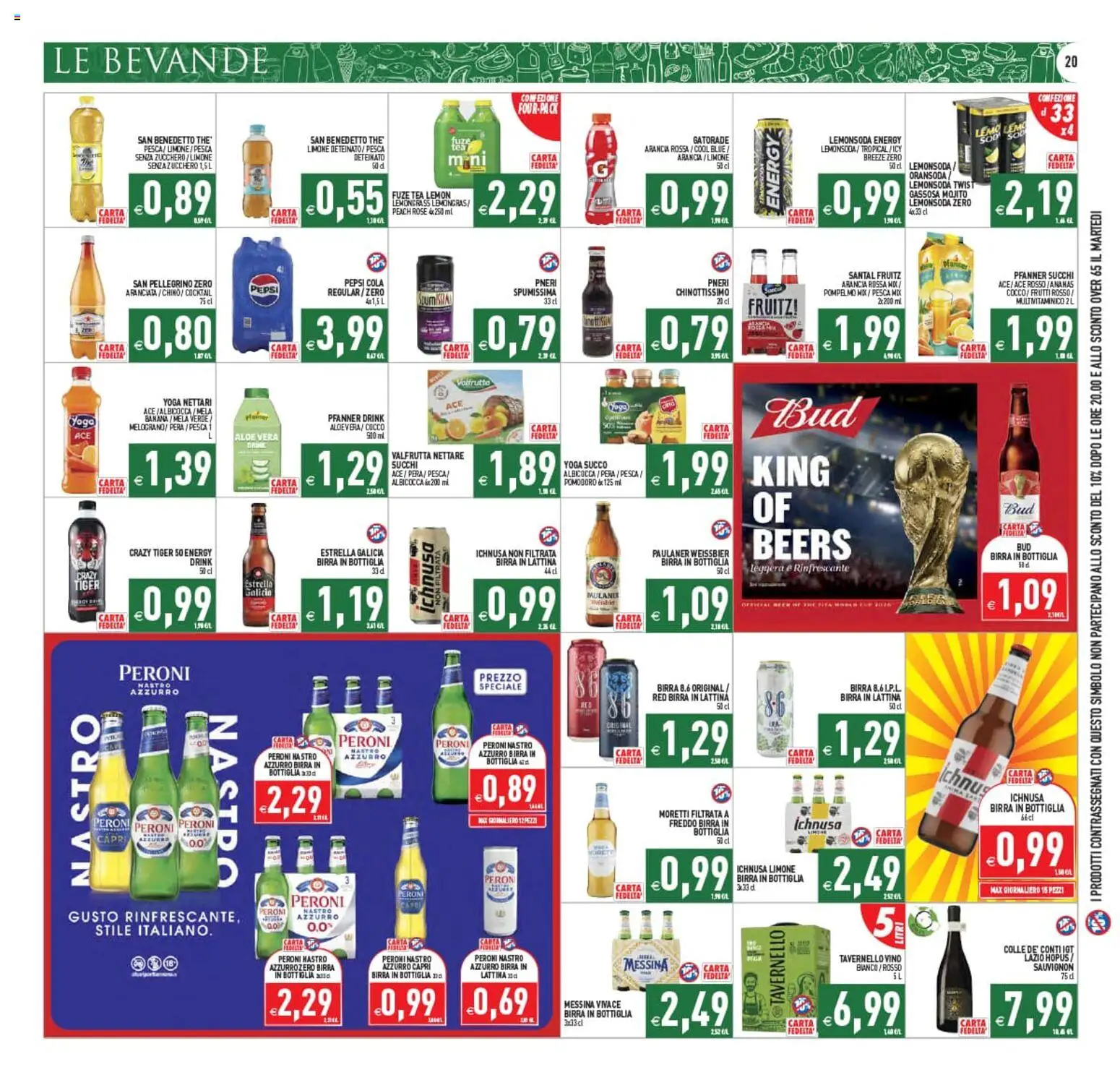 Volantino PIM Supermercati del 10/07/2026 | Pagina: 20