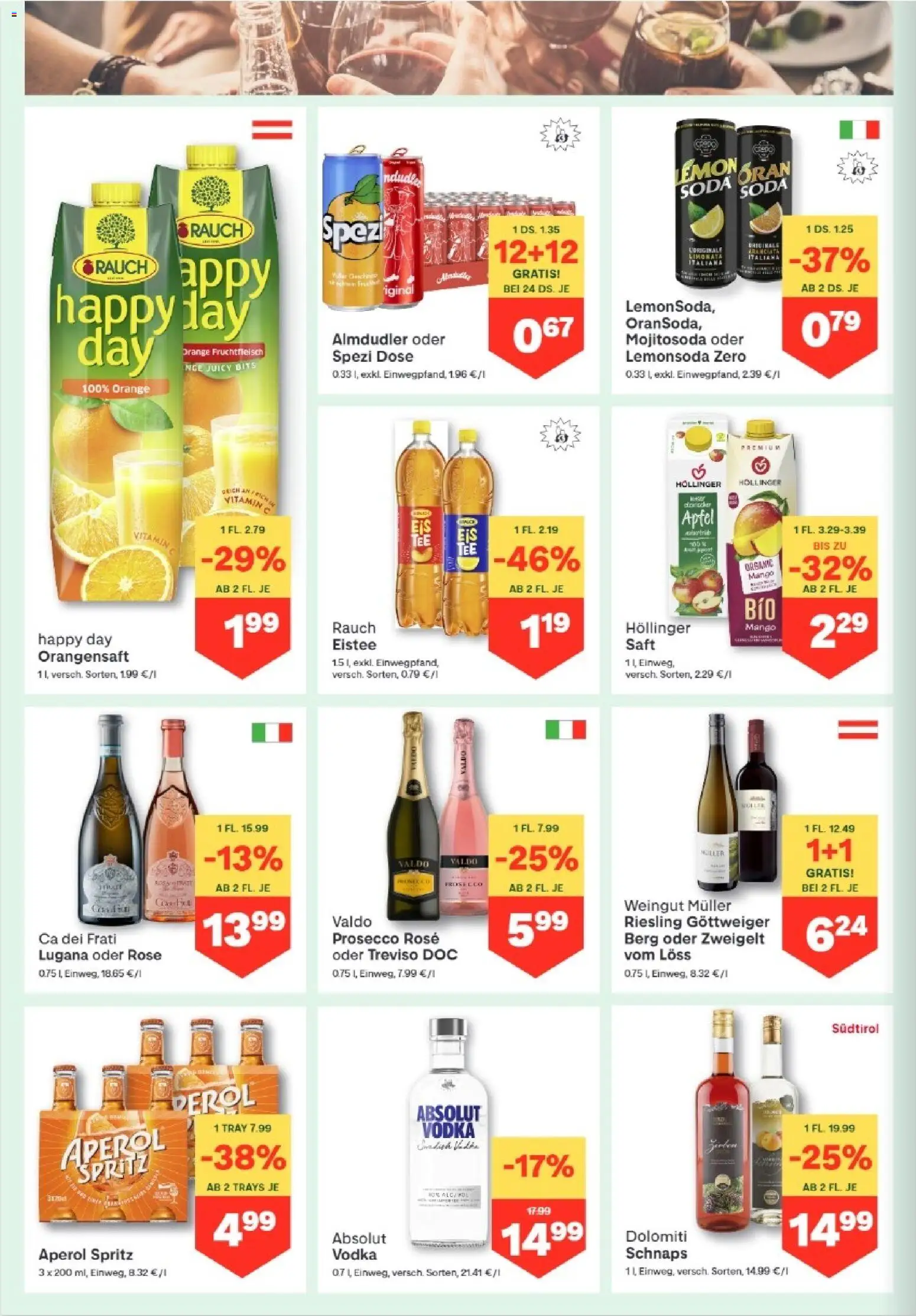 MPREIS Hohenems gültig ab 23.07.2026 | Seite: 14 | Produkte: Mango, Saft