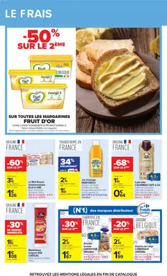 Carrefour - Prévisualisation de Carrefour catalogue valide à partir de 12.05.2026 | Page: 40 | Produits: Citron, Citron vert, Huile, Oranges