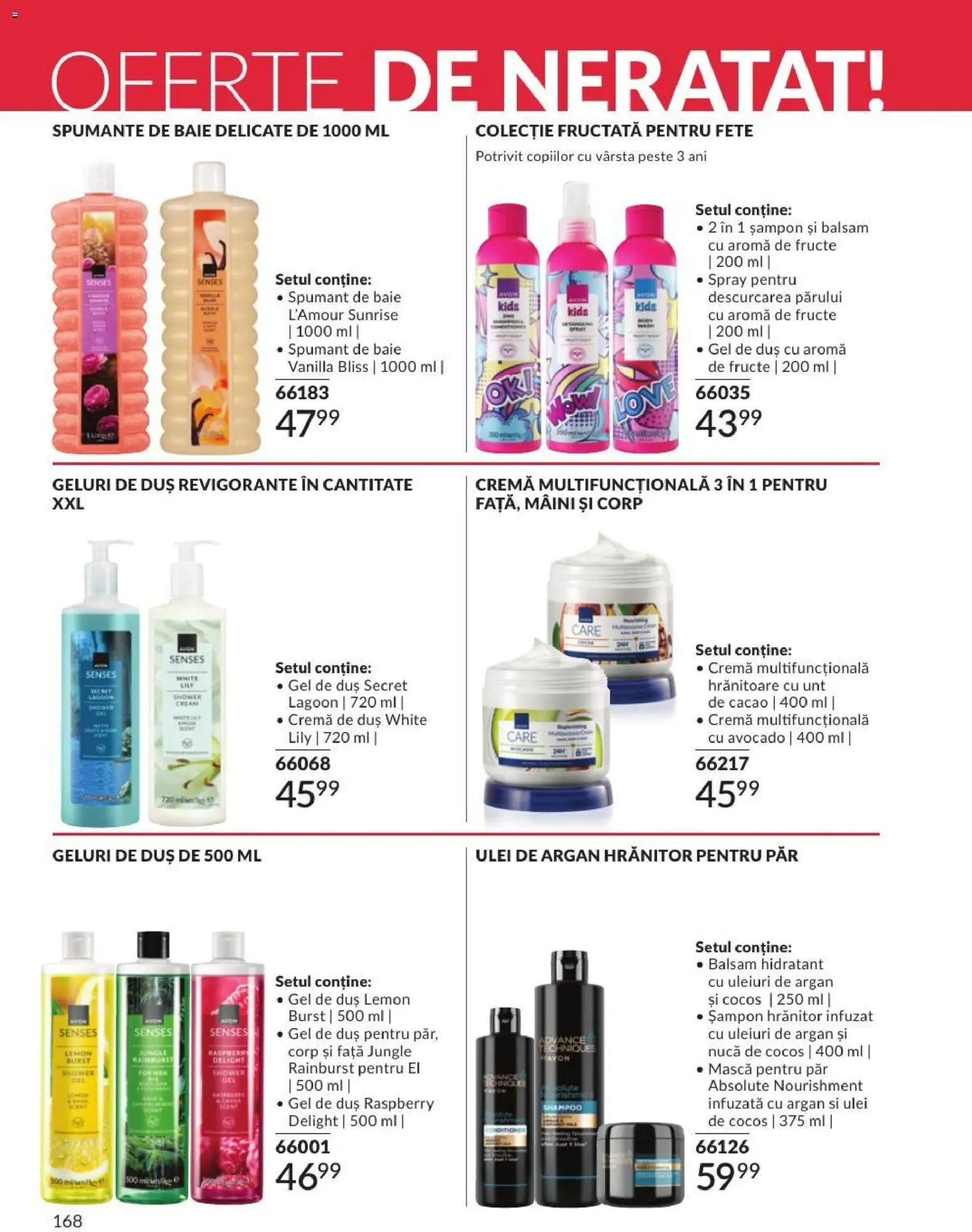 Noul catalog Avon – valabil de la 01.07.2026 | Pagină: 168