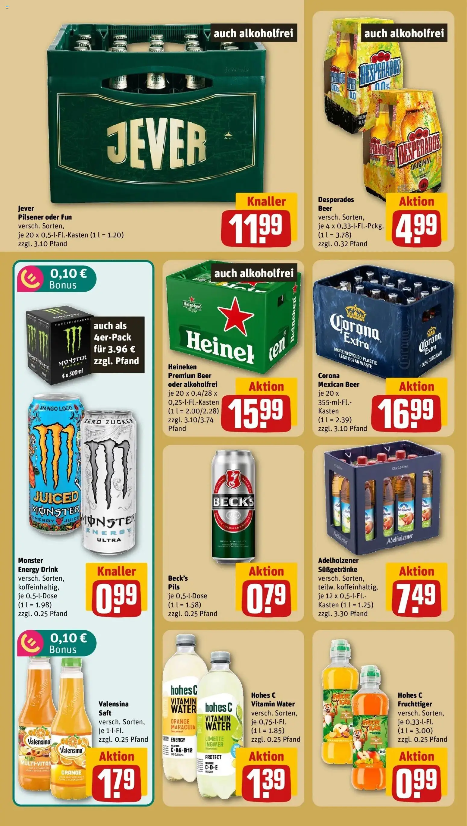 REWE Prospekt ab 14.09.2026 zum Blättern » Angebote | Seite: 24 | Produkte: Monster, Mango, Limette, Hohes c