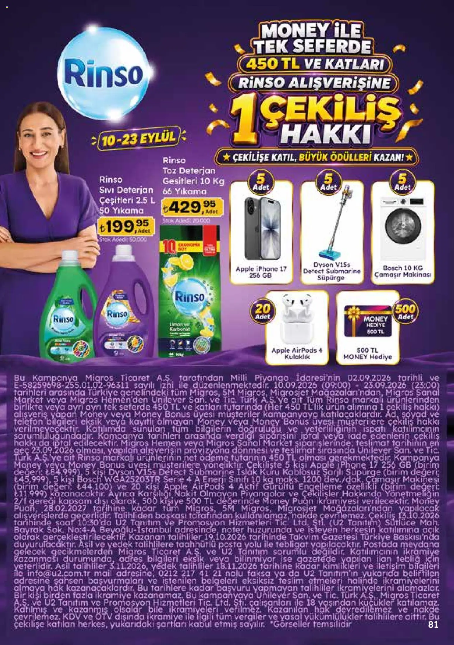 Migros Katalog - Migroskop - 10 Eylül 2026 tarihinden itibaren geçerlidir | Sayfa: 81