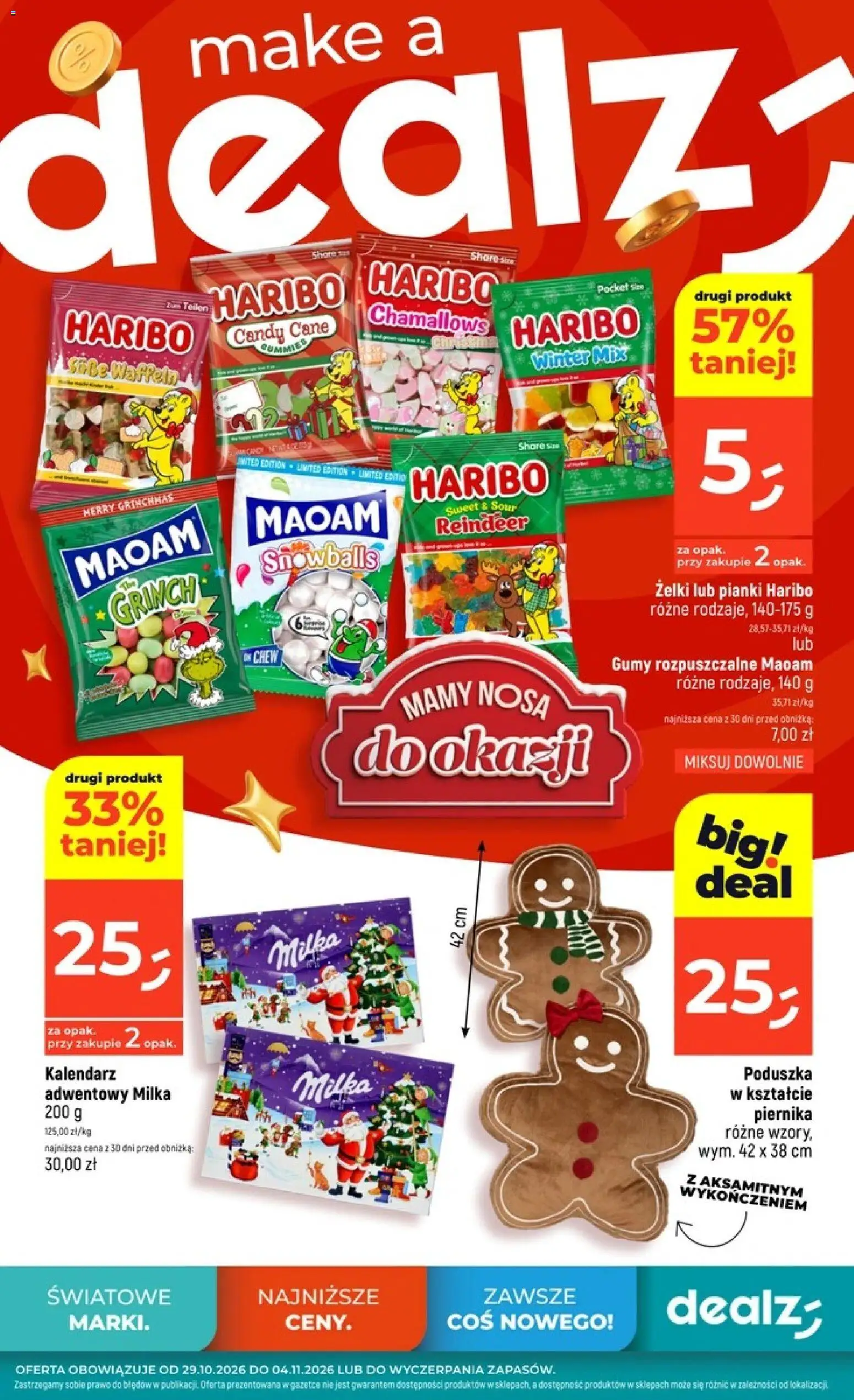 Dealz gazetka od 29.10.2026 | Strona: 1