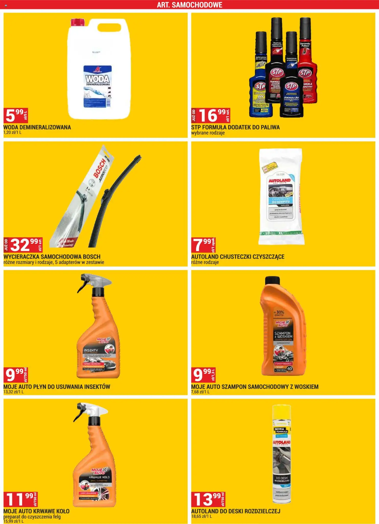 Merkury Market gazetka od 01.08.2026 | Strona: 30 | Produkty: Chusteczki, Wycieraczka, Szampon, Woda