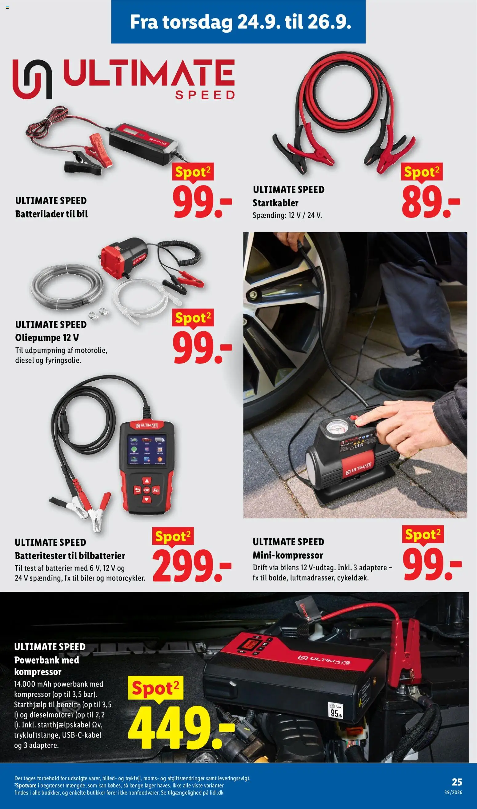 Lidl tilbudsavis – gyldig fra 20/09/2026 | Side: 11 | Produkter: Powerbank, Batterier, Søm, Adaptere