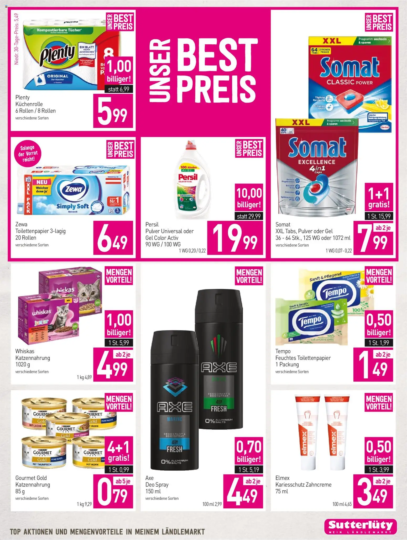 Sutterlüty Flugblatt gültig ab 23.07.2026 | Seite: 19 | Produkte: Deodorant