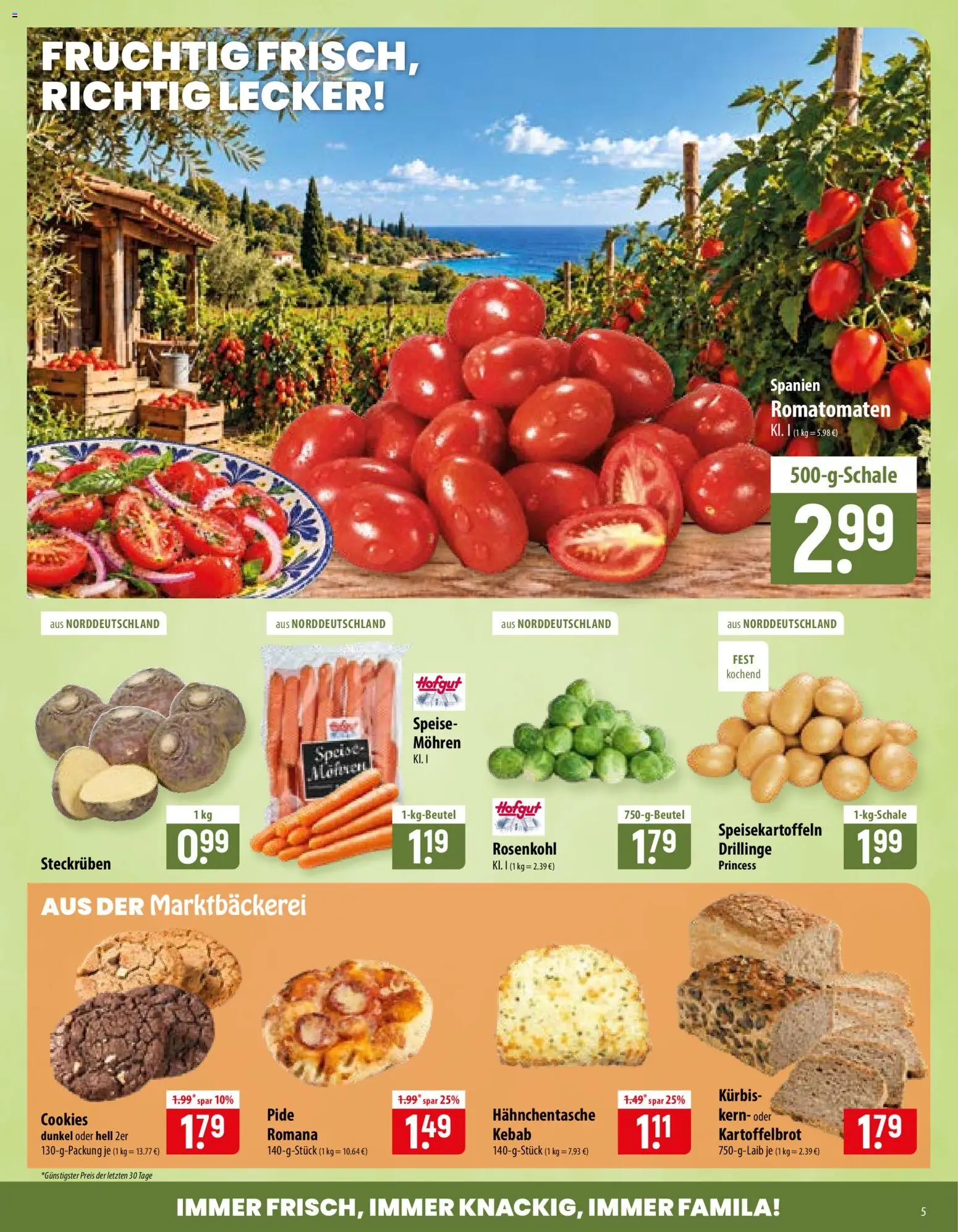 Famila Prospekt – gültig ab 02.11.2026 | Seite: 5 | Produkte: Mohren, Kürbis
