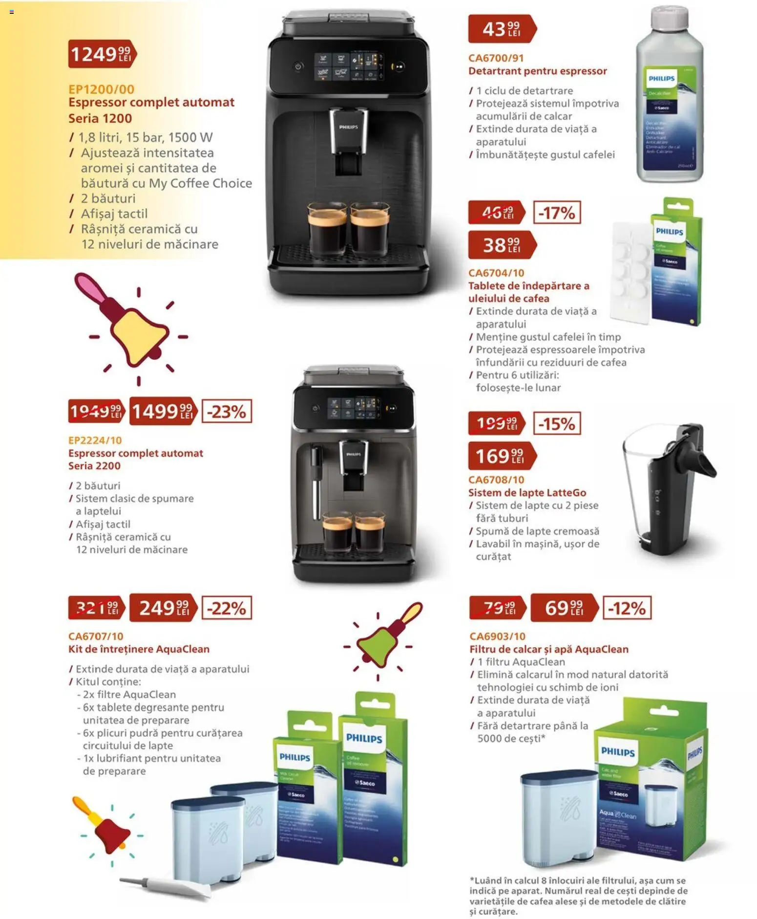 Noul catalog Carrefour – valabil de la 19.08.2026 | Pagină: 4 | Produse: Espressor, Pudră, Lapte, Apă