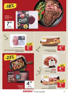 Konzum Katalog - Pregled kataloga iz trgovine Konzum, vrijedi od 23.09.2026 | Stranica: 21