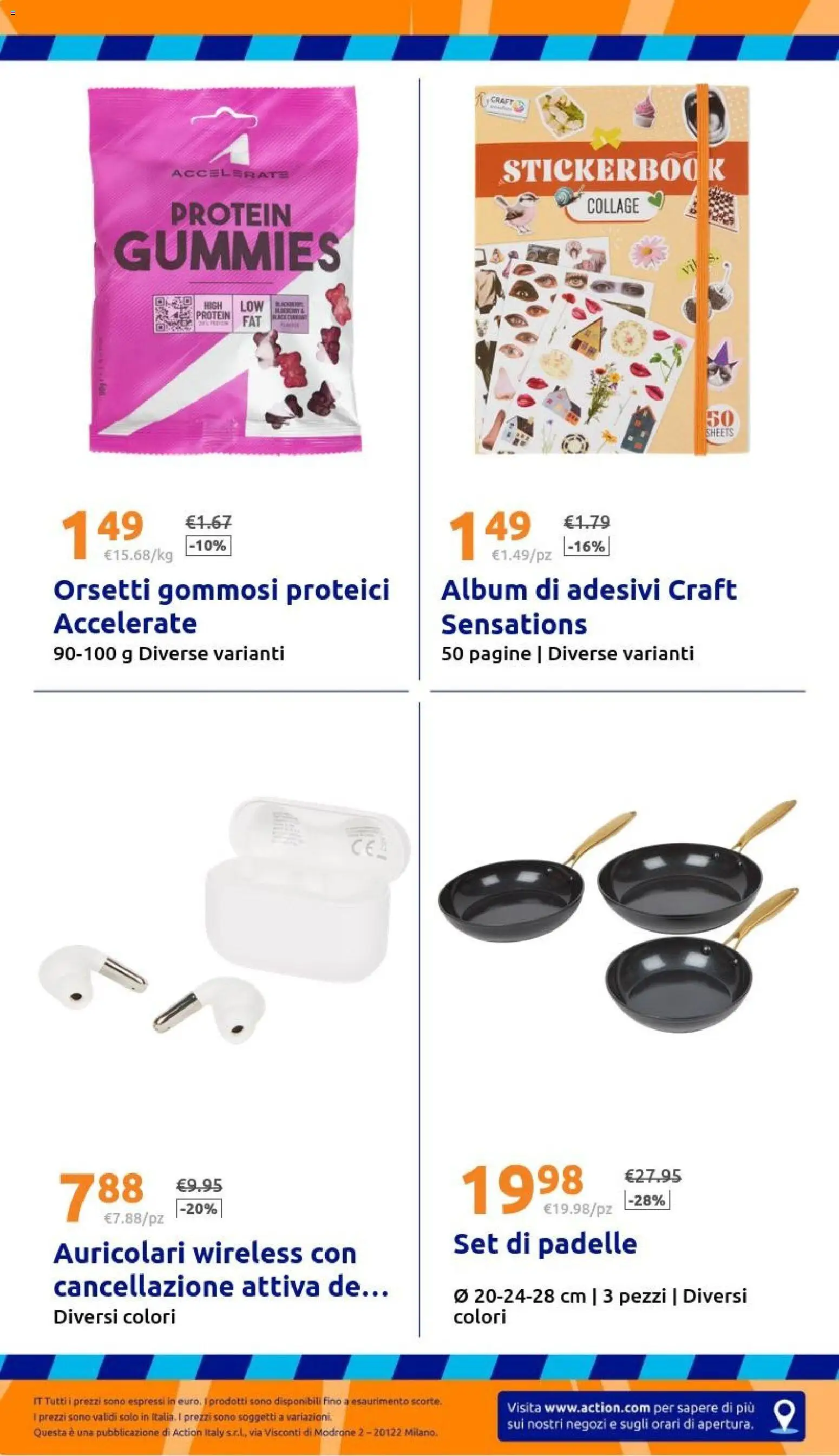 Volantino Action del 09/09/2026 | Pagina: 32 | Prodotti: Auricolari