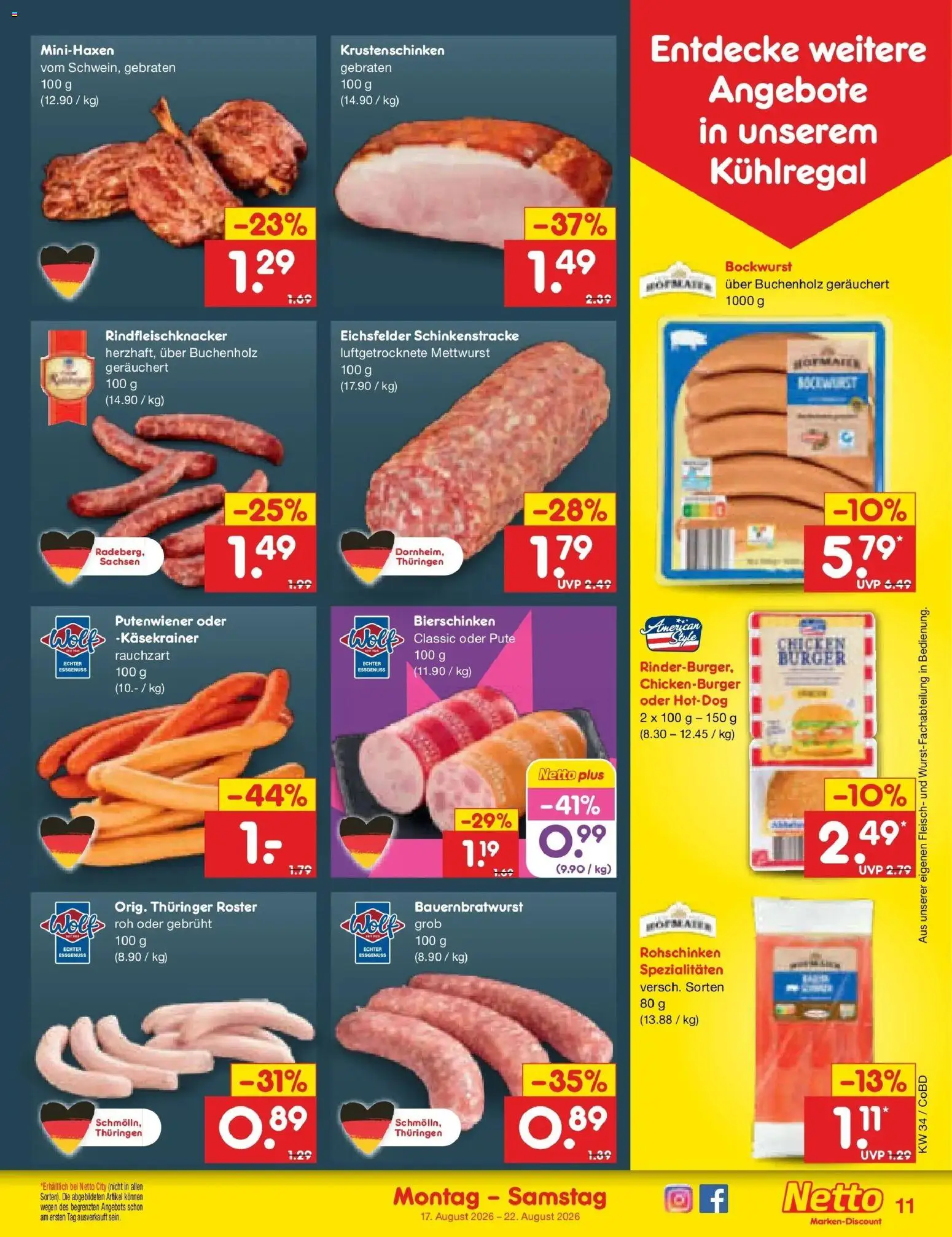 Netto Marken-Discount Prospekt Delitzsch – gültig ab 17.08.2026 | Seite: 13