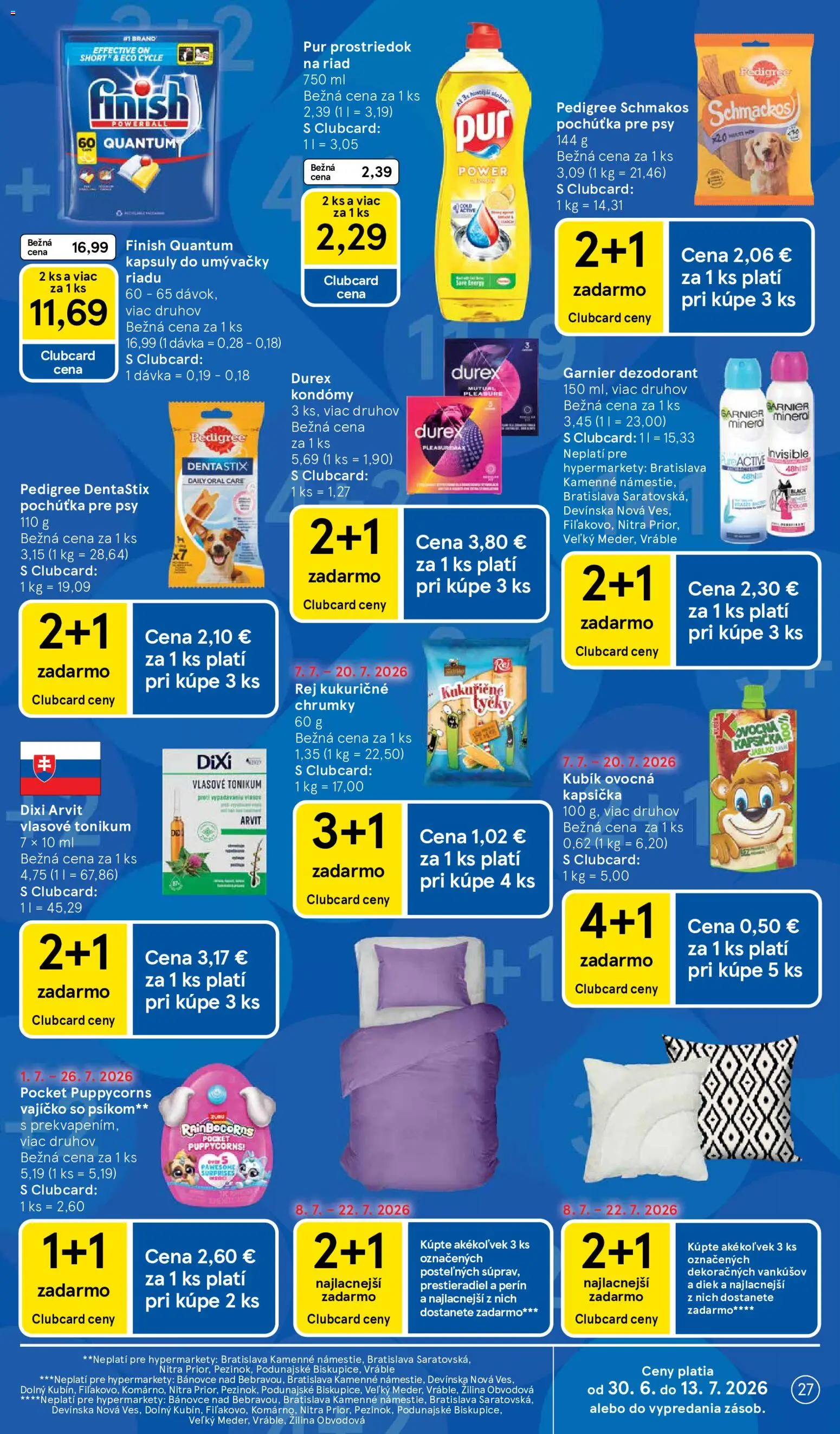 Nové Tesco akcie – leták je platný od 08.07.2026 | Strana: 27