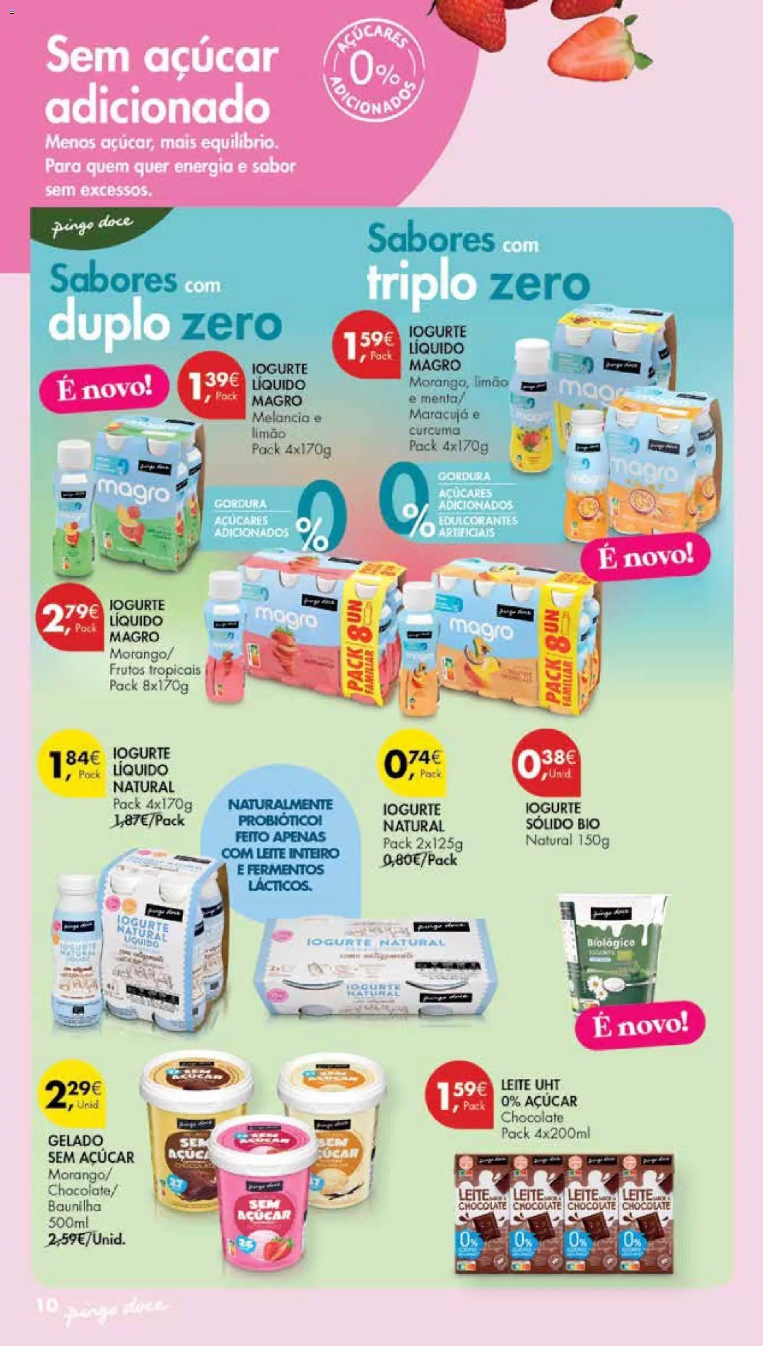 Pingo Doce folheto Poupe Esta Semana Madeira │ válido de 20/10/2026 | Página: 10 | Produtos: Baunilha, Curcuma, Iogurte magro, Iogurte