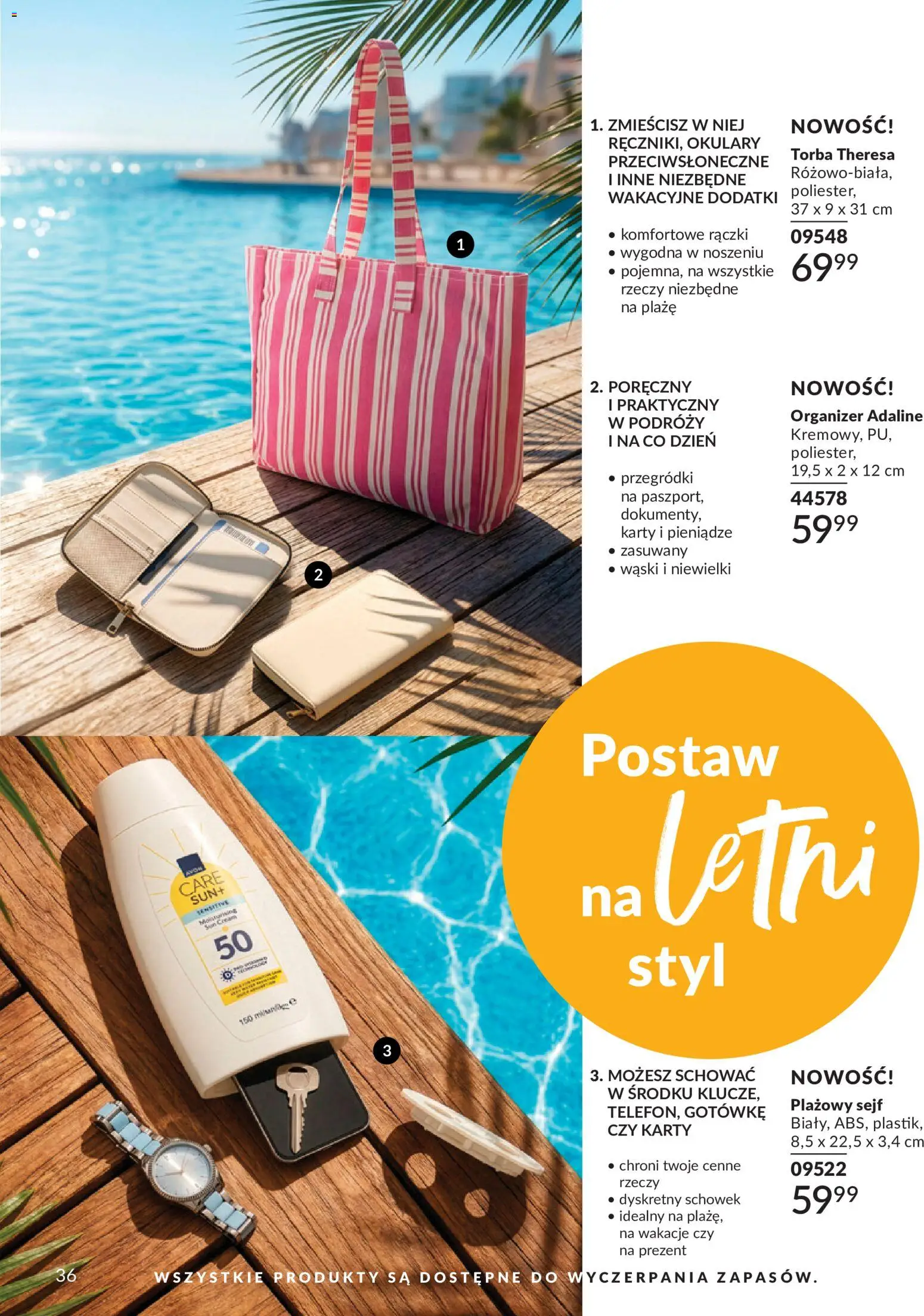Avon Katalog 6 2026 od 01.06.2026 | Strona: 36 | Produkty: Okulary, Torba, Okulary przeciwsłoneczne