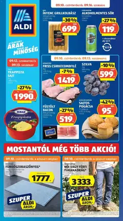 Aldi aktuális akciós újság - amely érvényes a következő dátumtól: 2026.09.05.