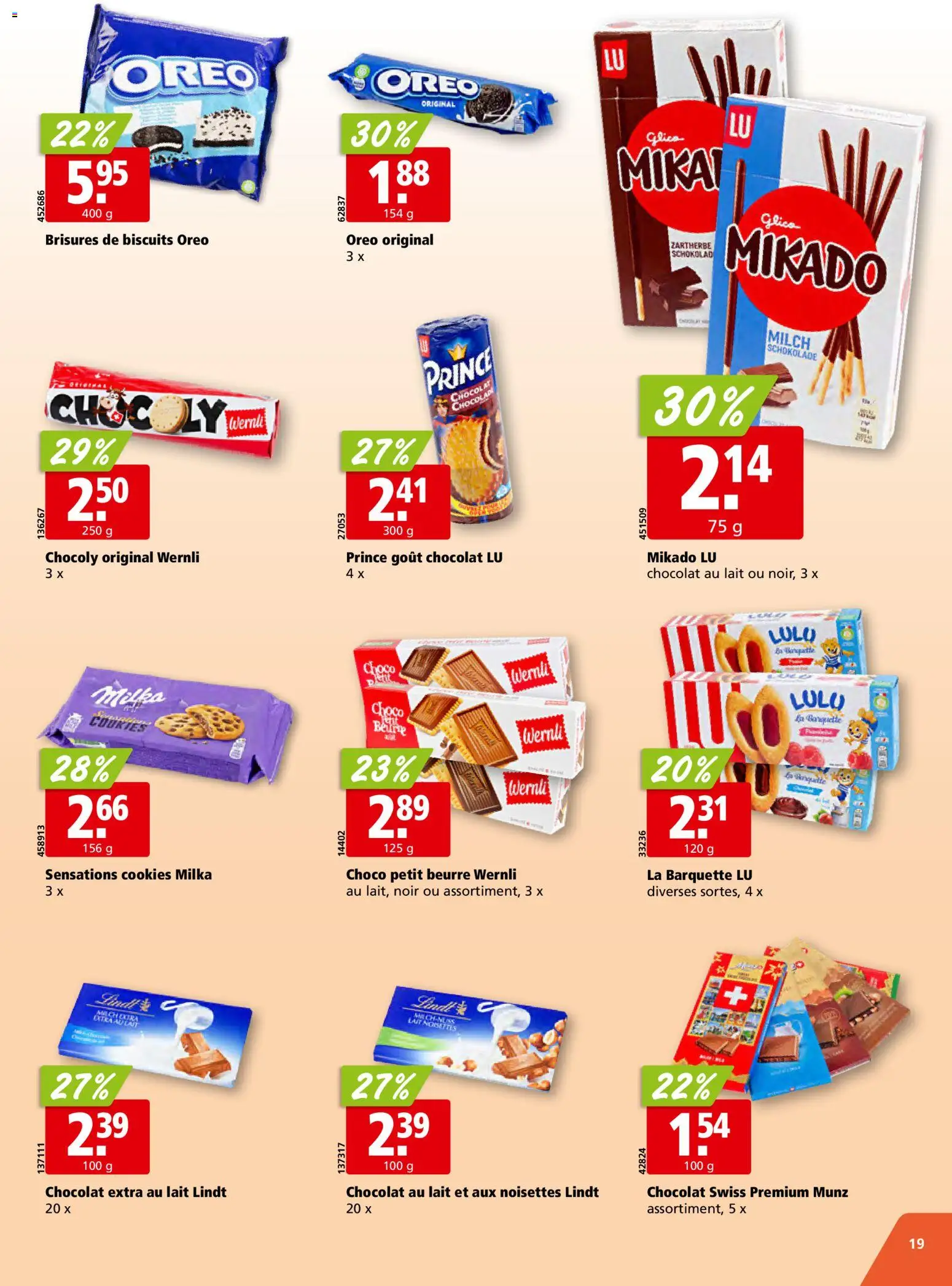 Aligro aktionen Chavannes, Matran, Genève, Sion – gültig ab 01.06.2026 | Seite: 19 | Produkte: Milch, Schokolade