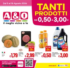 Anteprima del volantino A&O volantino valido a partire dal 05/08/2026