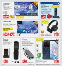 Edeka Prospekt Eislingen ab 05.10.2026 gültig | Seite: 36 | Produkte: Hisense, Smartphone, Powerbank, Fernseher