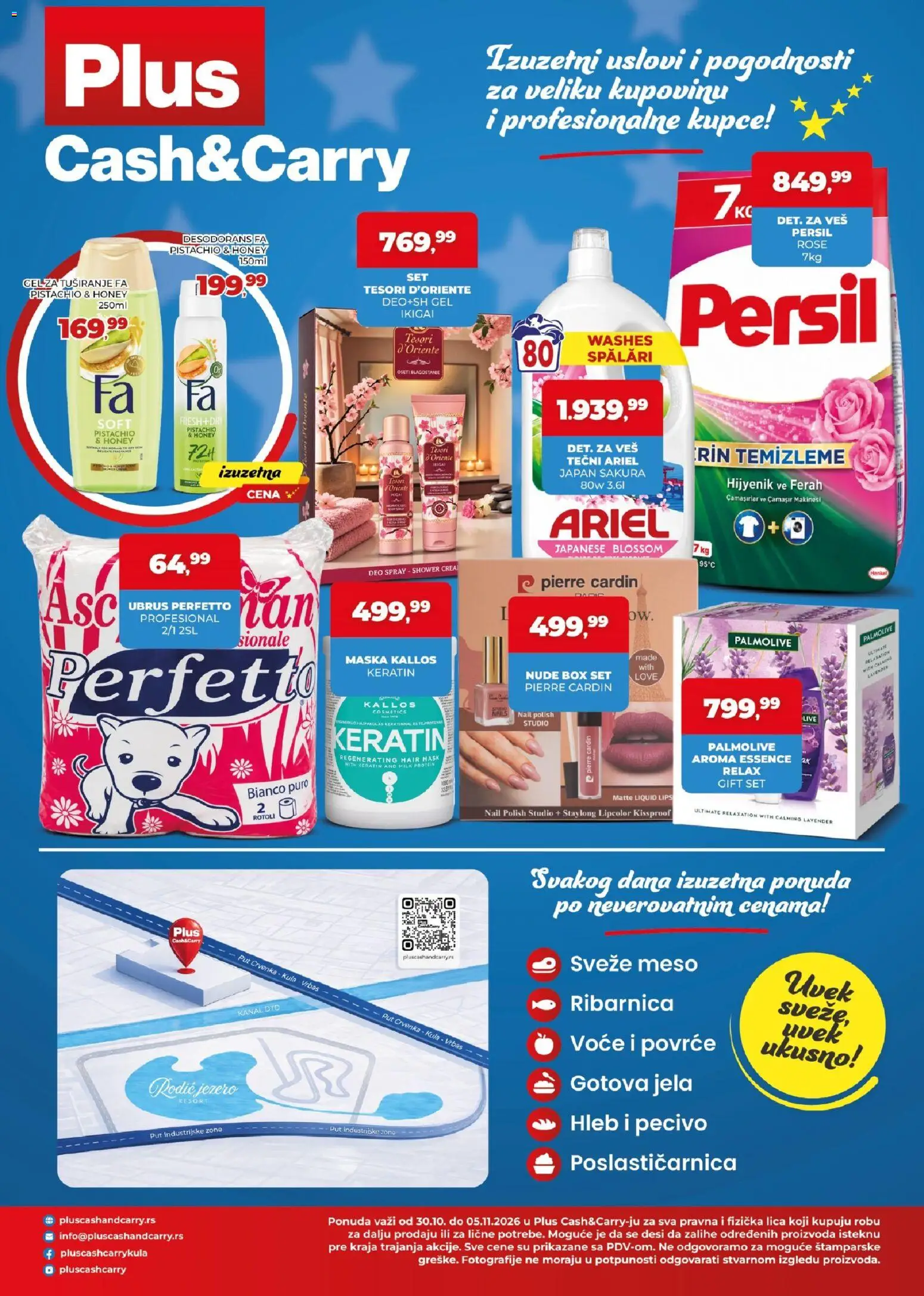 Plus Cash & Carry katalog - važi od 30.10.2026 | Strana: 4 | Proizvode: Maska, Hleb, Pecivo, Gel za tuširanje