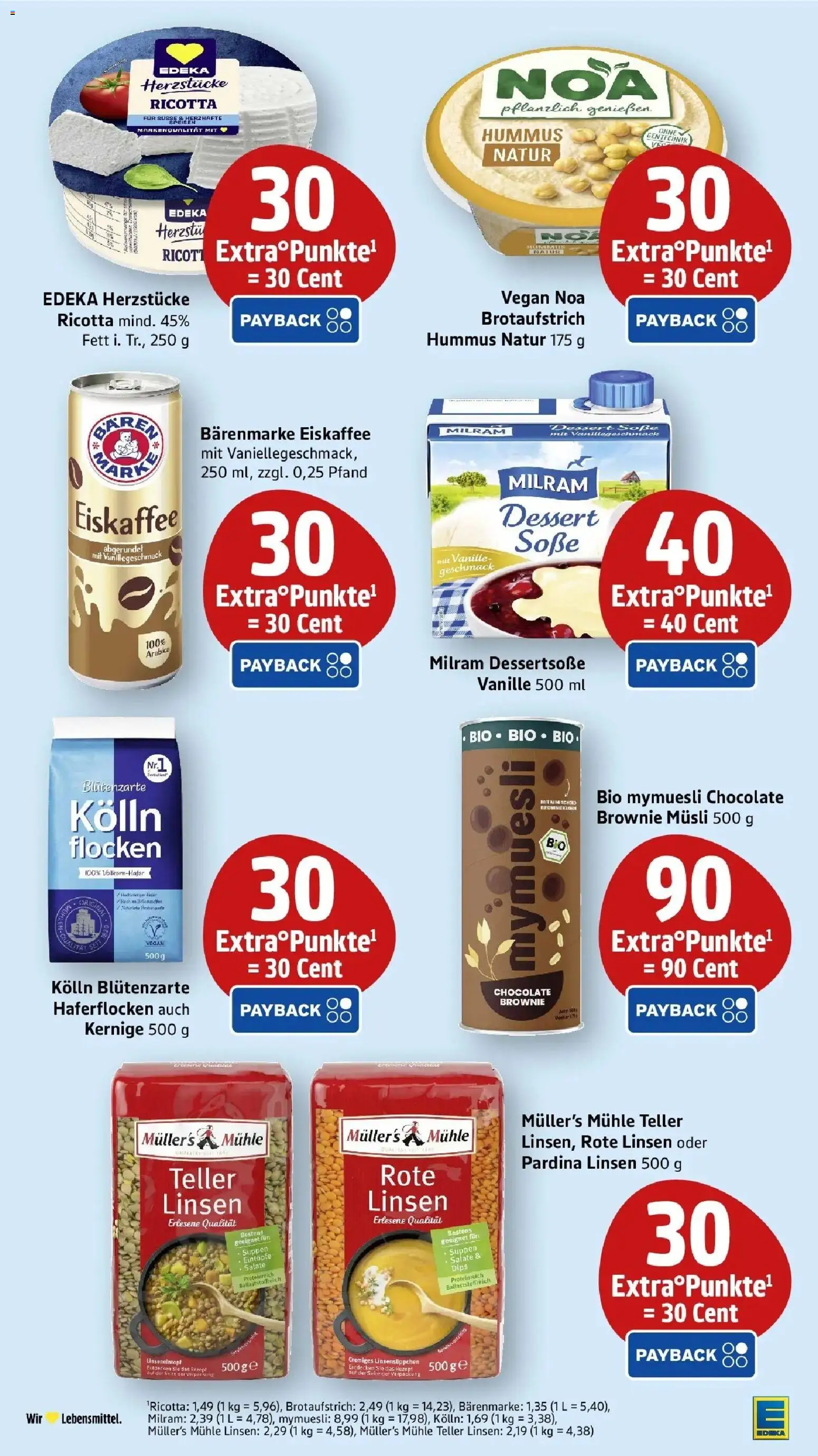 Edeka - EDEKA: Wochenangebote – gültig ab 05.07.2026 | Seite: 38 | Produkte: Musli, Vanille, Soße, Flocken